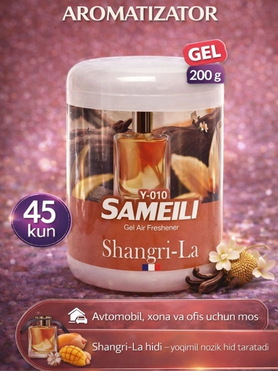 Ароматизаторы для воздуха  “SAMEILI” — 10 ароматов для автомобиля и дома — FOR4ME-SAMEILIUZ-КАРМЛН