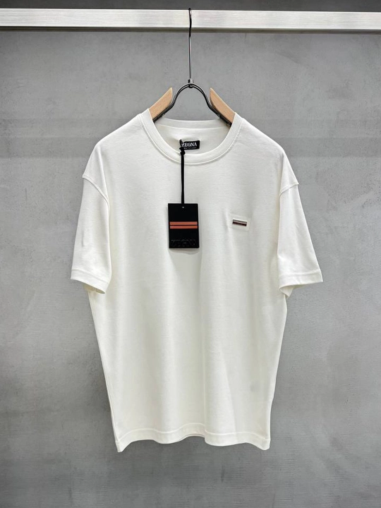 Мужские футболки ZEGNA OVERSIZE, 100% хлопок, произведено в Турции - 