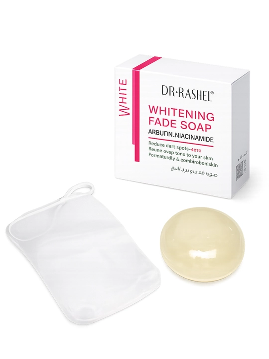 Oqartiruvchi sovun DR.RASHEL White Skin Fade Soap — qora nuqtalarga qarshi chuqur tozalash