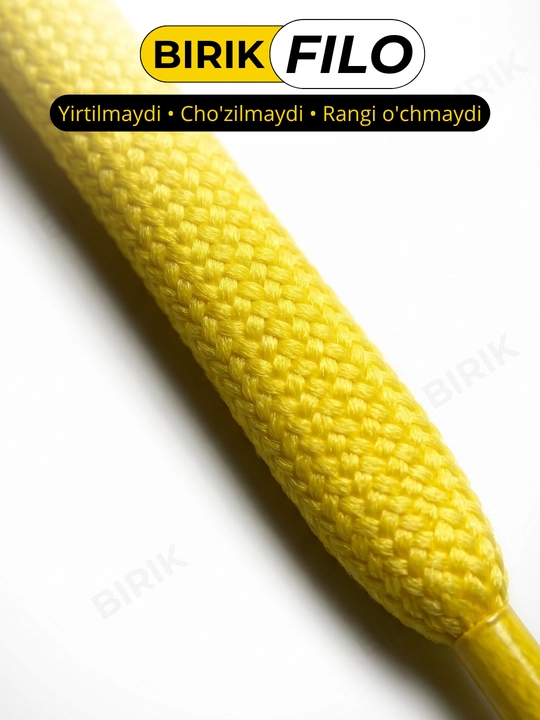 BIRIK FILO - Круглые шнурки 5мм полиэстер 80 см