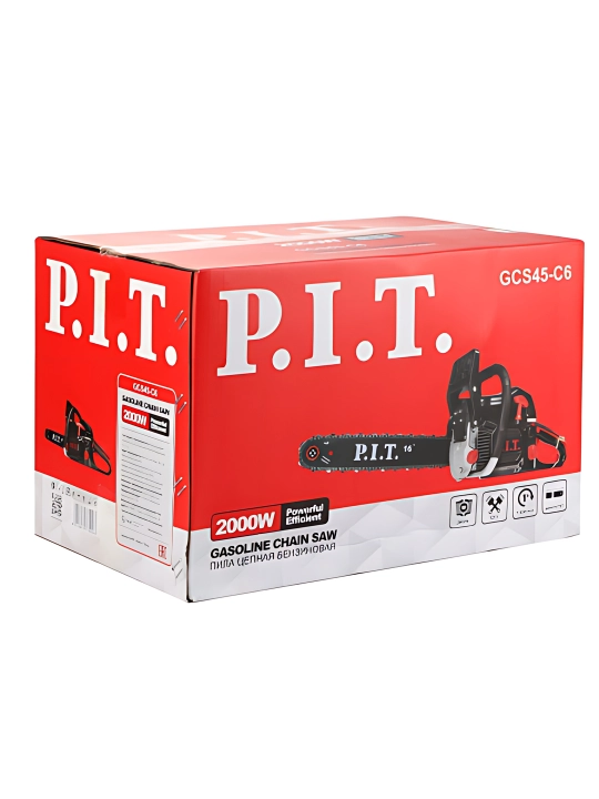Benzinli zanjirli arra P.I.T.  GCS45-C6