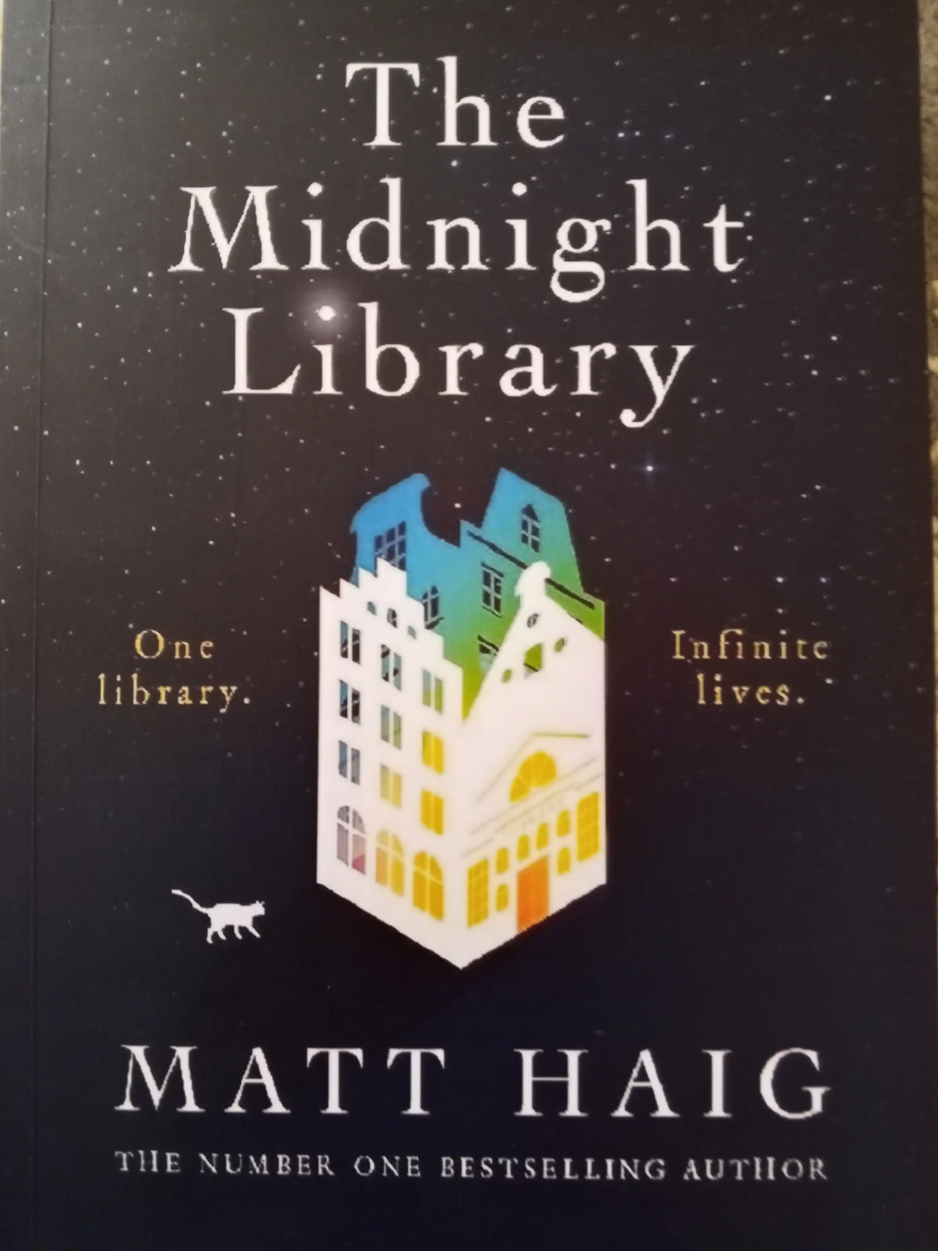 The midnight library. Matt Haig (Книга на английском языке) 