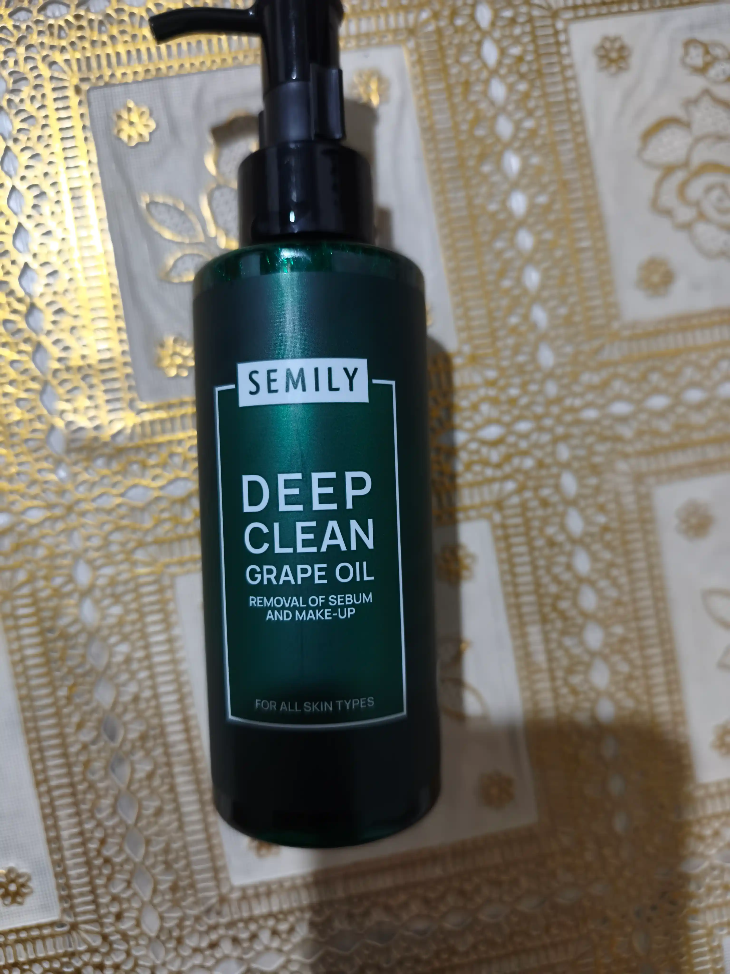 Gidrofil moy SEMILY, makiyajni yuvish va olib tashlash uchun