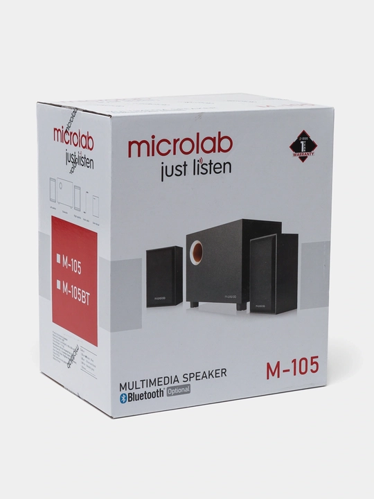 Акустическая система Microlab M-105 BT 2.1 10W Bluetooth компьютерные колонки - 
