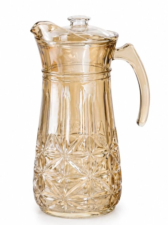 Shisha grafin 1.5L suv uchun, oshxona, sovg‘a, bahor yoz, ichimliklar