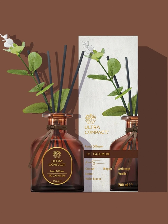 ULTRA COMPACT plastinkali (tayoqchali) diffuzor “CASHMERE” 200 ml