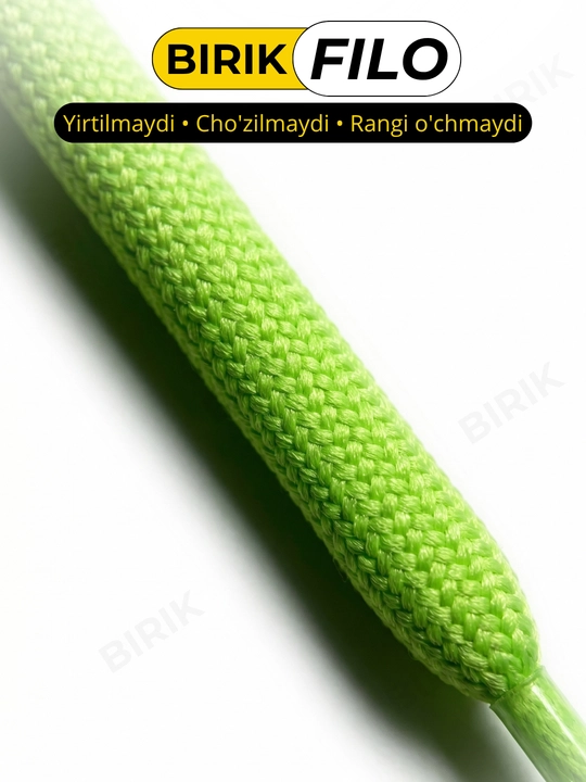 BIRIK FILO - Круглые шнурки 5мм полиэстер 100 см