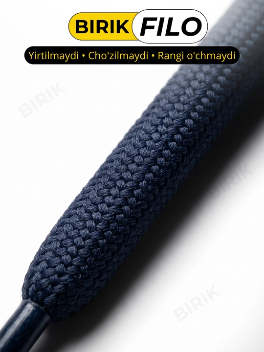 BIRIK FILO - Круглые шнурки 5мм полиэстер 100 см