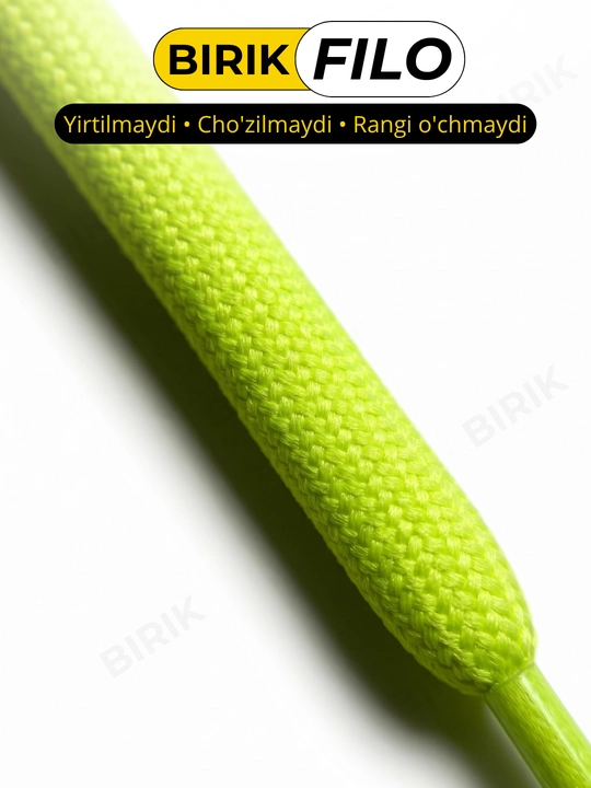 BIRIK FILO - 5 mm li 120 sm li poliester yumaloq bog‘ichlari