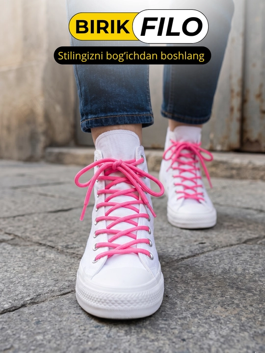 BIRIK FILO - 5 mm li 120 sm li poliester yumaloq bog‘ichlari