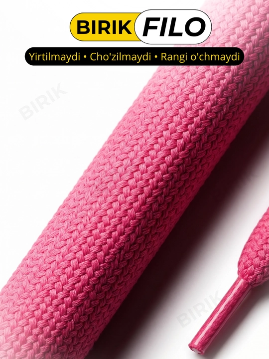 BIRIK FILO - 5 mm li 120 sm li poliester yumaloq bog‘ichlari
