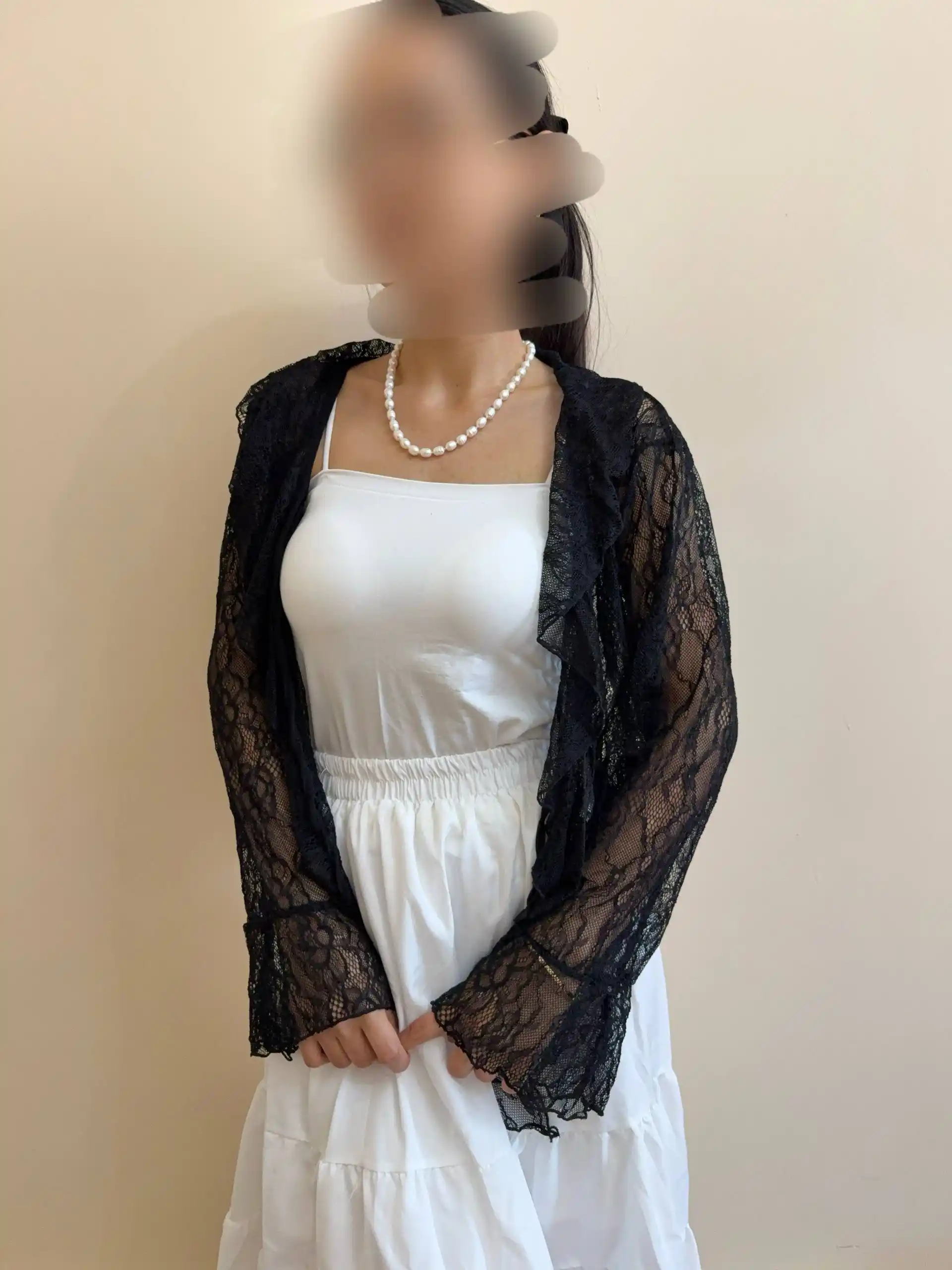 Ayollar uchun to‘rli kardigan, uzun yengli yozgi model