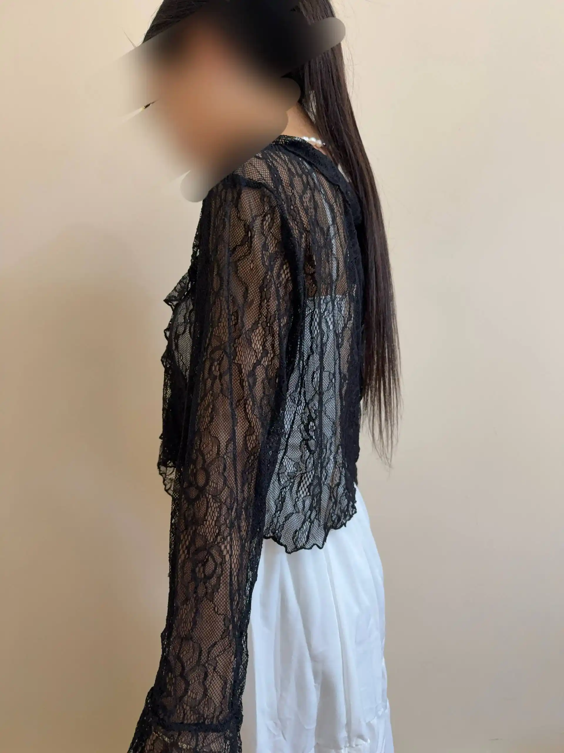 Ayollar uchun to‘rli kardigan, uzun yengli yozgi model