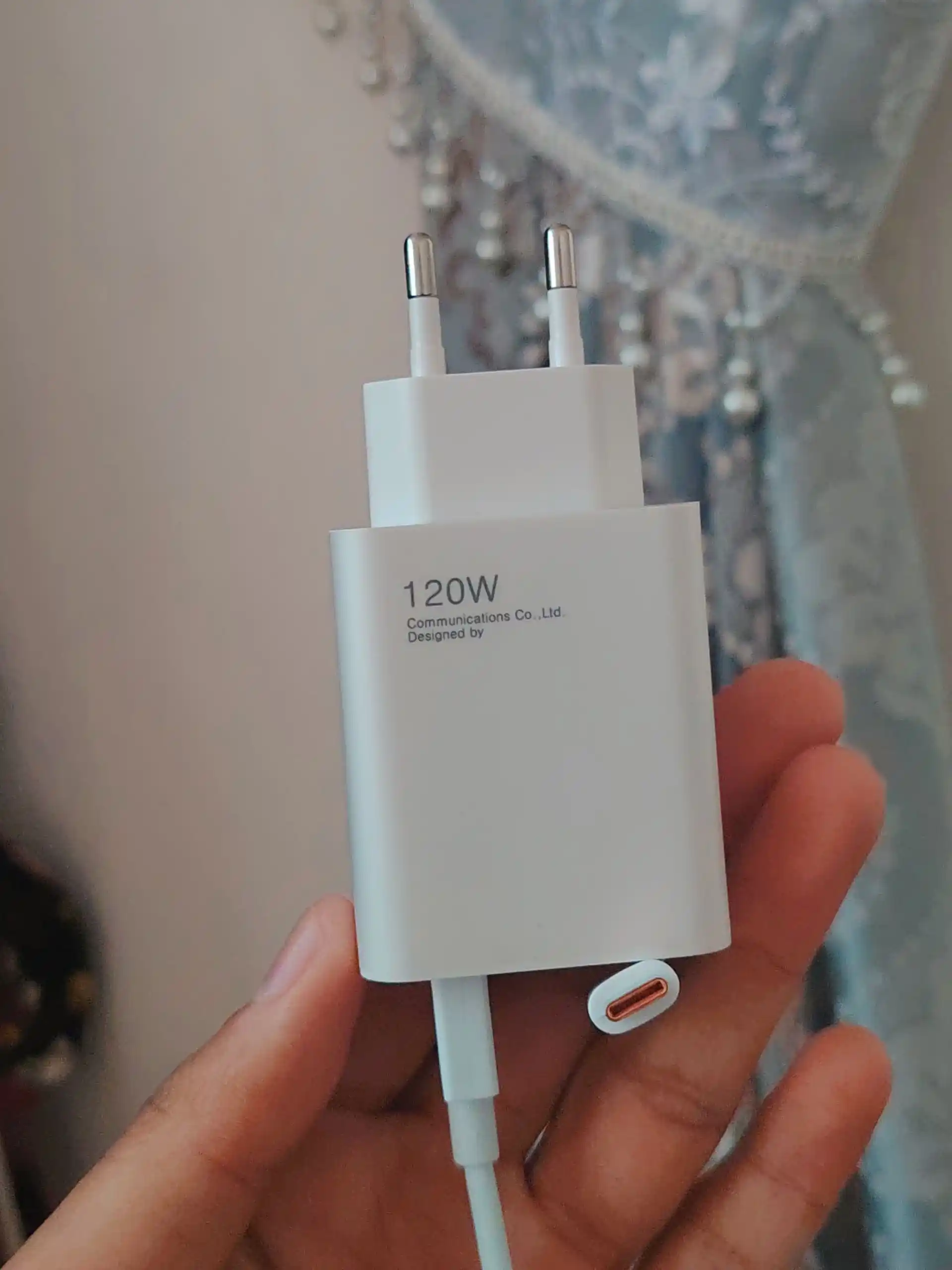 Кабель для быстрой зарядки 120 Вт Type-C для Samsung и Xiaomi Redmi