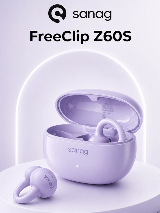 Simsiz quloqchinlar Sanag Z60S Bluetooth 5.4 IPX4 50 soatgacha ishlash - 