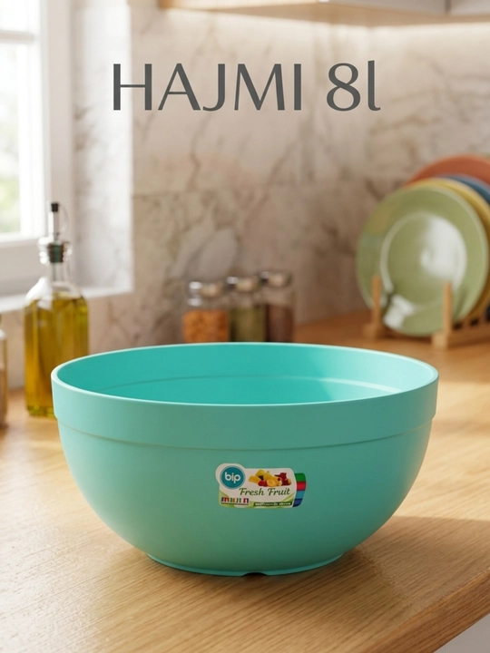 Keng va qulay plastik kosa, oshxona uchun mustahkam va zamonaviy tanlov