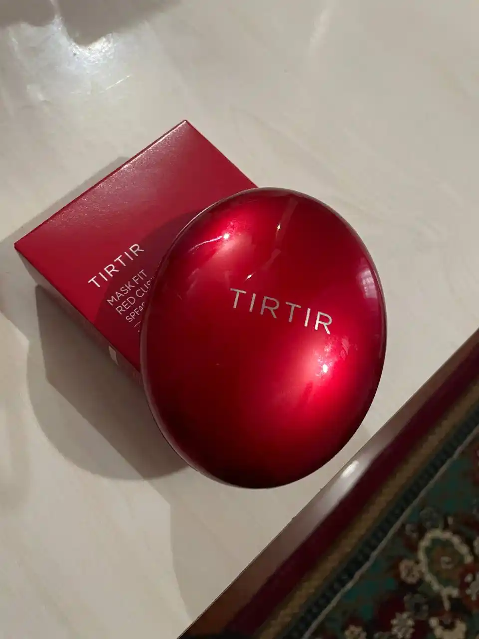 Кушон с полуматовым финишем TIRTIR Mask Fit Red Cushion SPF40 PA++, 18 г