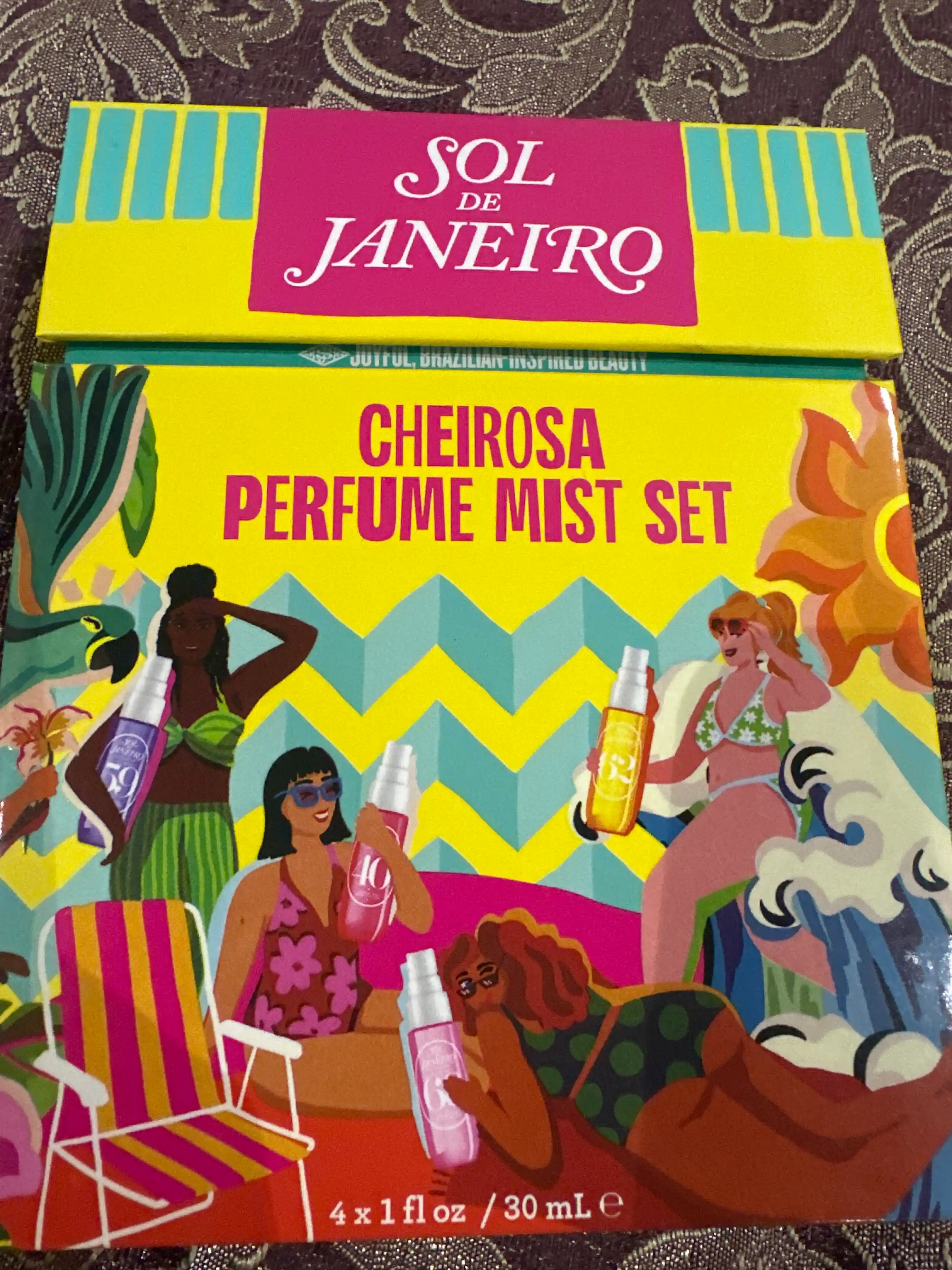 Набор мистов для волос и тела Sol de Janeiro Cheirosa, 4 в 1