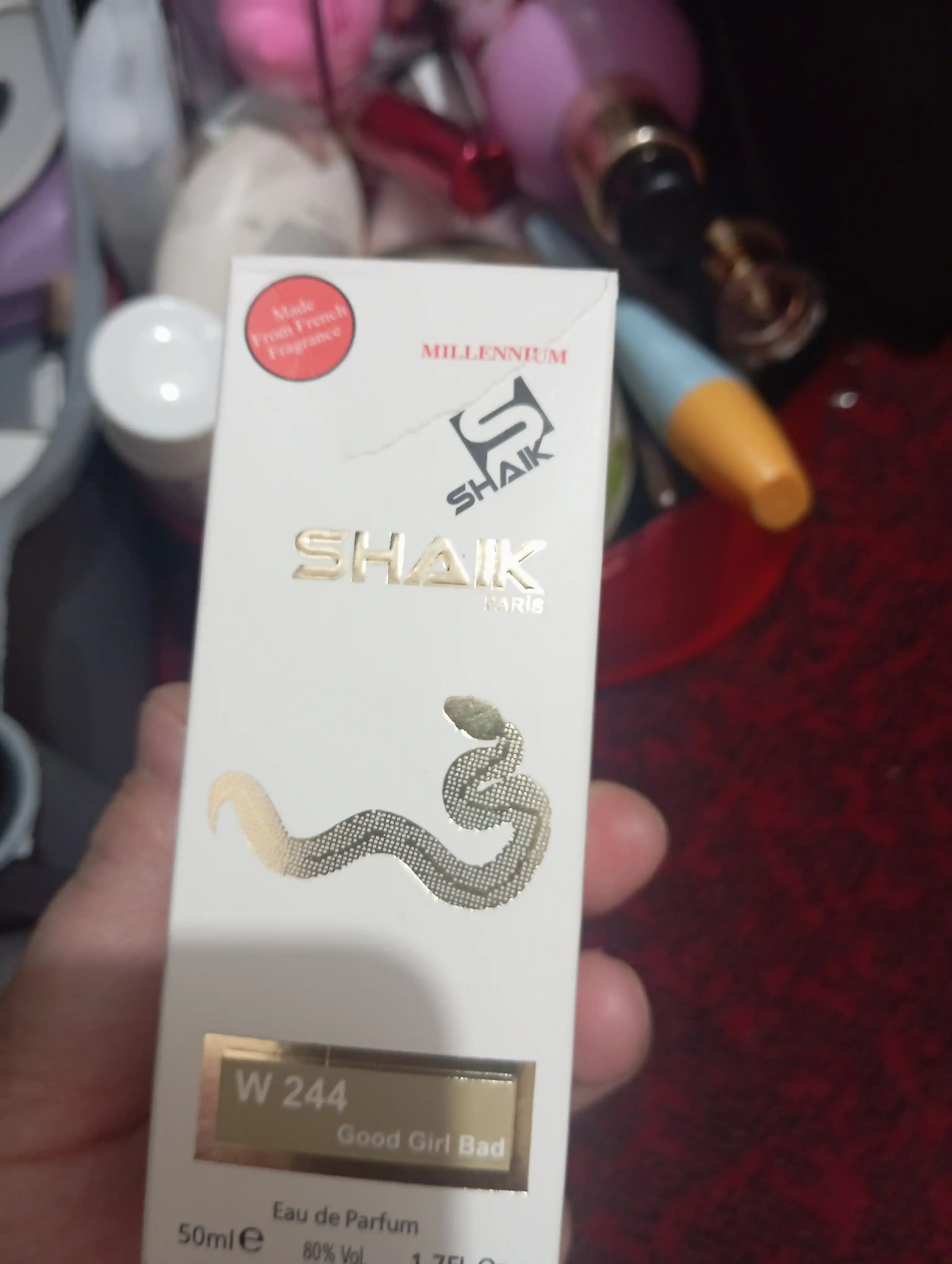 Parfyumlangan suv Shaik №244, ayollar uchun, 50 ml