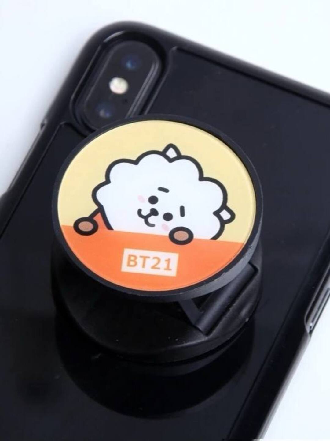 BT21 PopTok smartfonlar uchun tutqich, BTS personajlari ko'rinishidagi PopSocket - 
