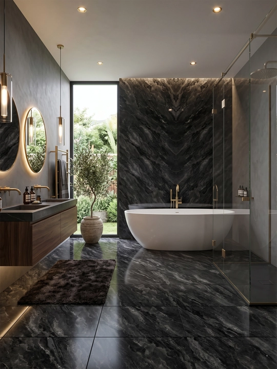 Керамогранит ROMA Ceramics J12S6022 120x60 глянец, премиум, ударопрочный, антицарапина