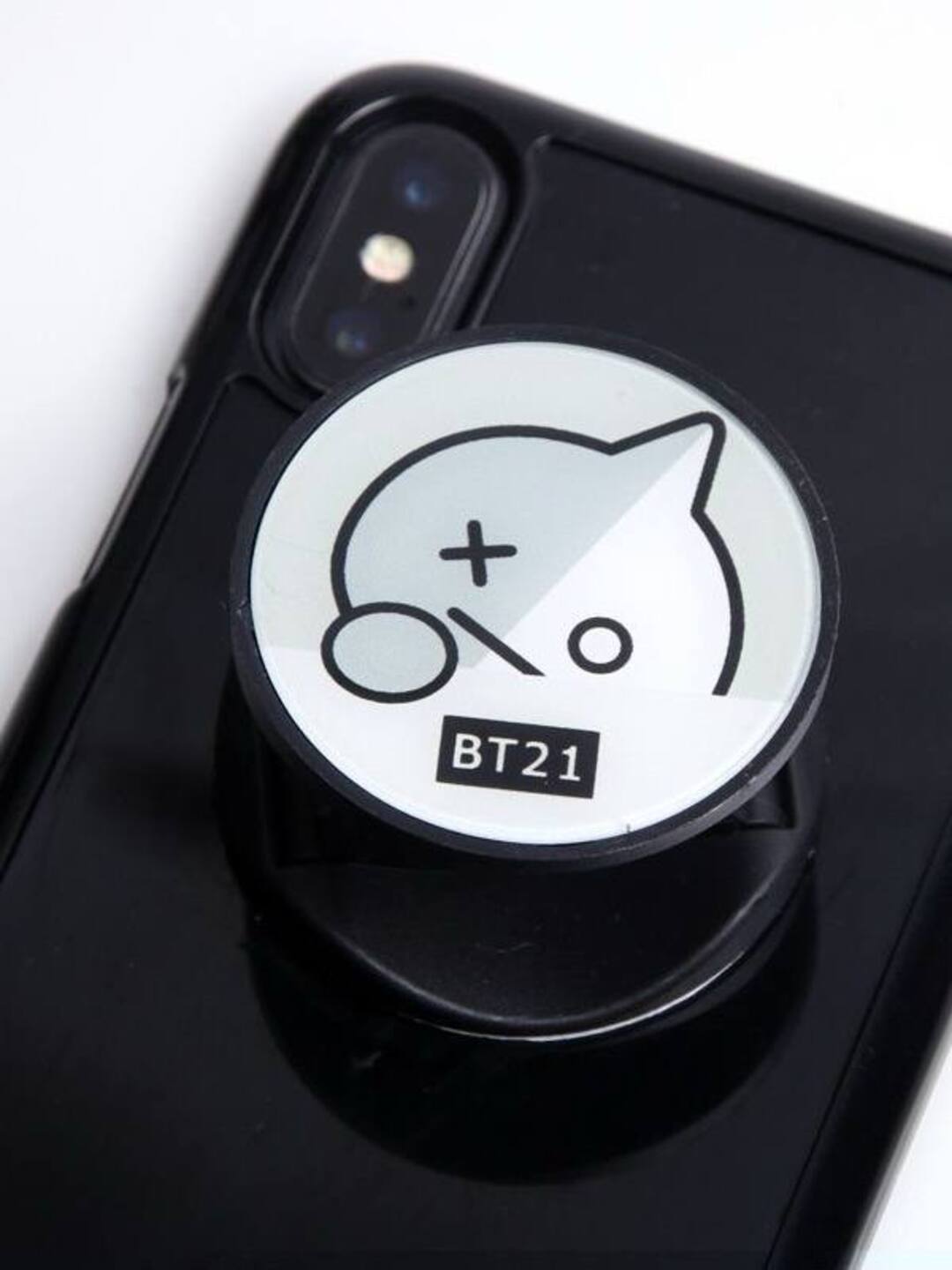 BT21 PopTok smartfonlar uchun tutqich, BTS personajlari ko'rinishidagi PopSocket - 