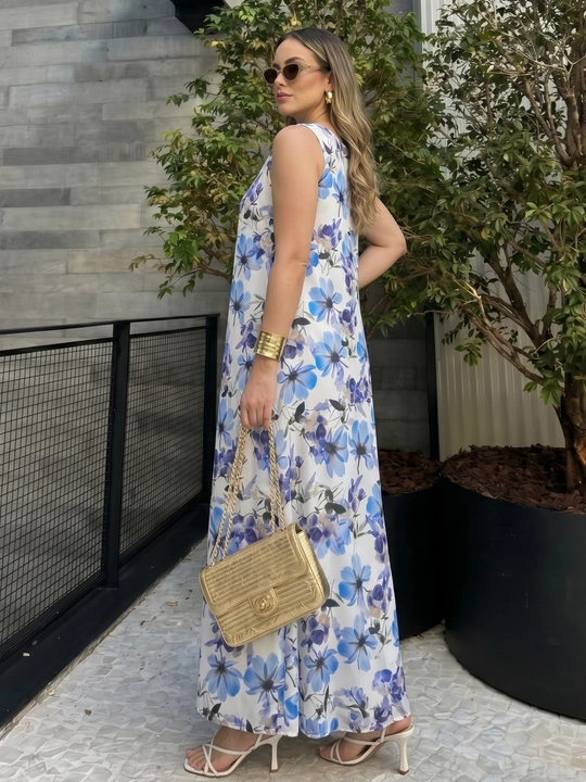 Yozgi  sarafan ayollar uchun, zig‘ir — ELLY FASHION