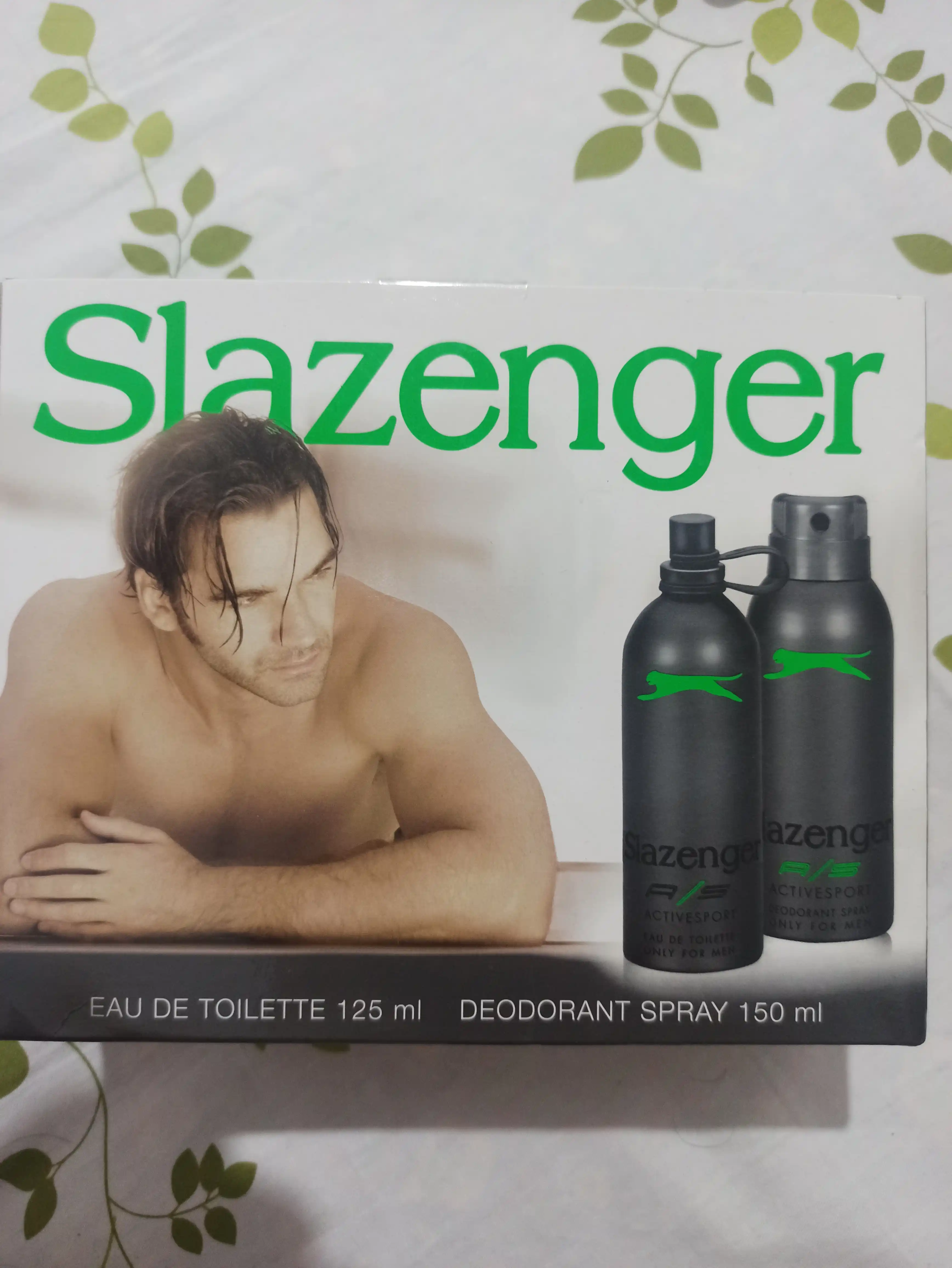 Slazenger GiftSet to'plami parfyumlangan suv+dezodorant