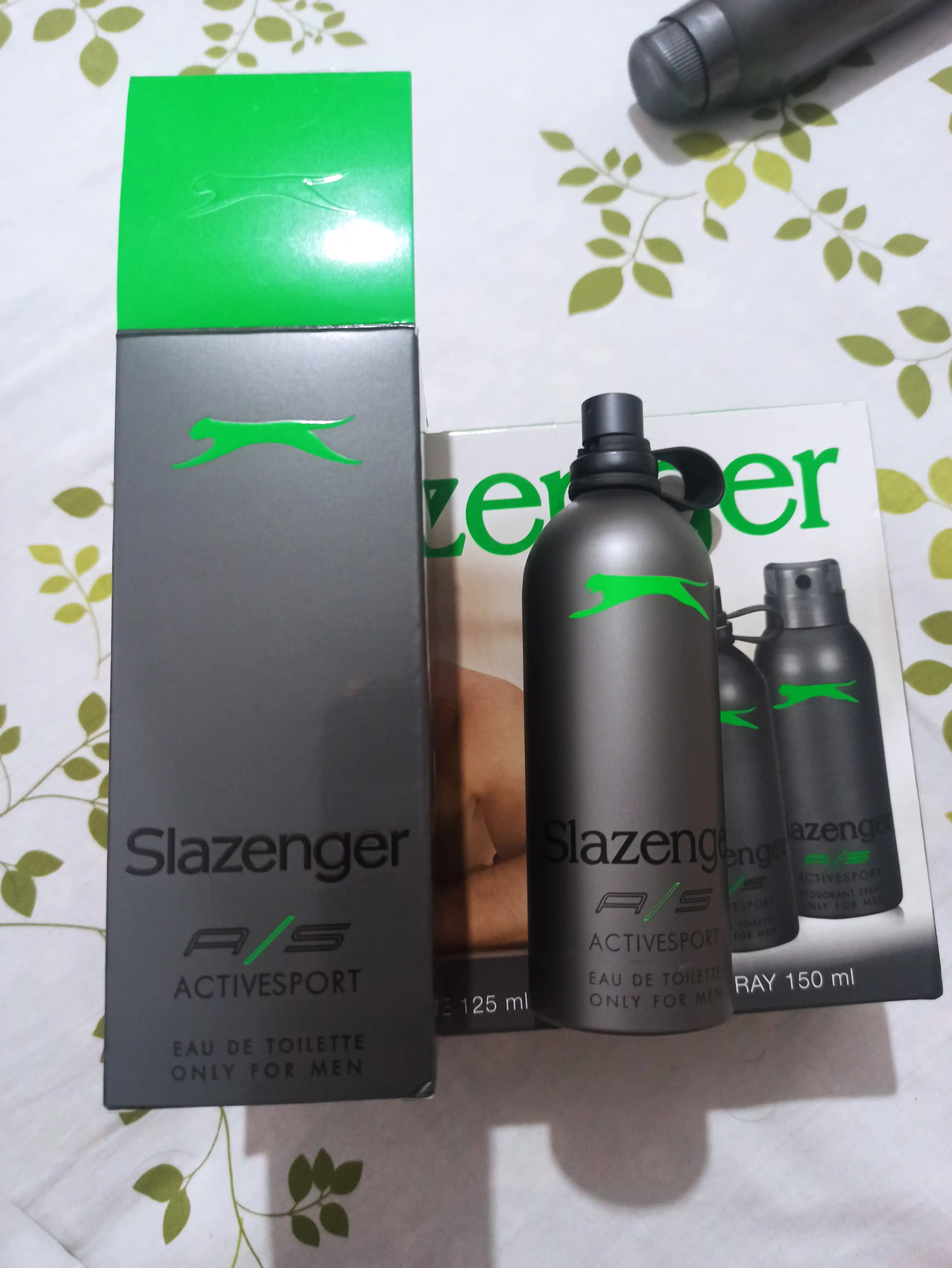 Slazenger GiftSet to'plami parfyumlangan suv+dezodorant