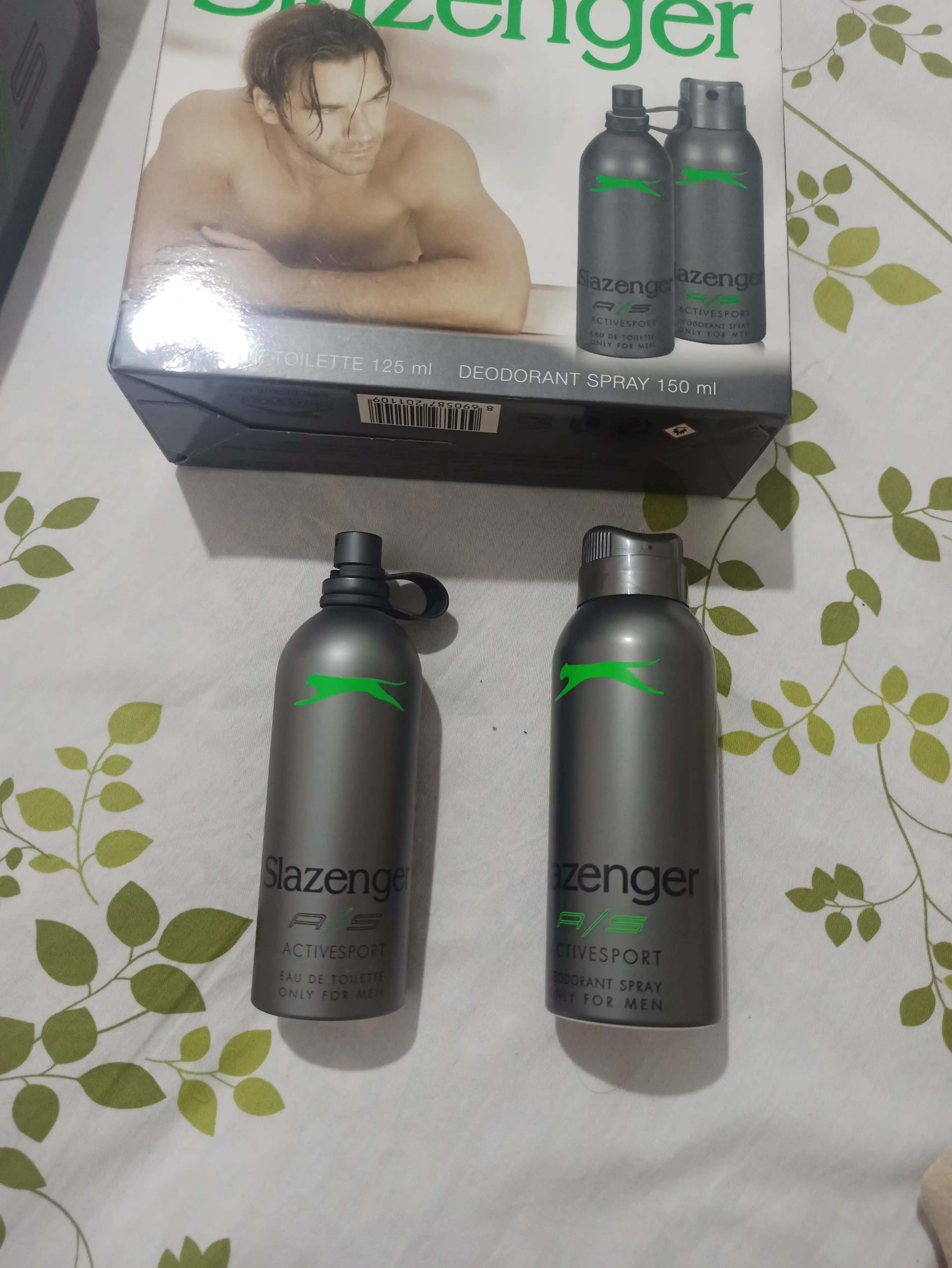 Slazenger GiftSet to'plami parfyumlangan suv+dezodorant
