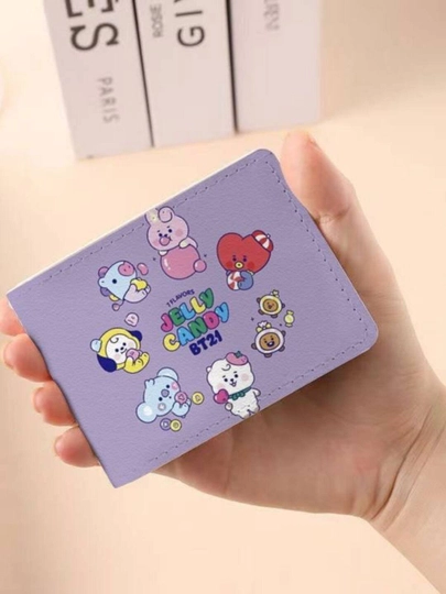 Картхолдер BT21 (BTS), кошелек-визитница для карт и наличных