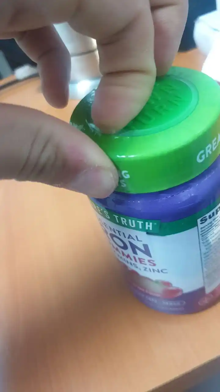 Nature's Truth Temir (Iron) + B-Kompleks va Sink, 60 ta vegan marmelad