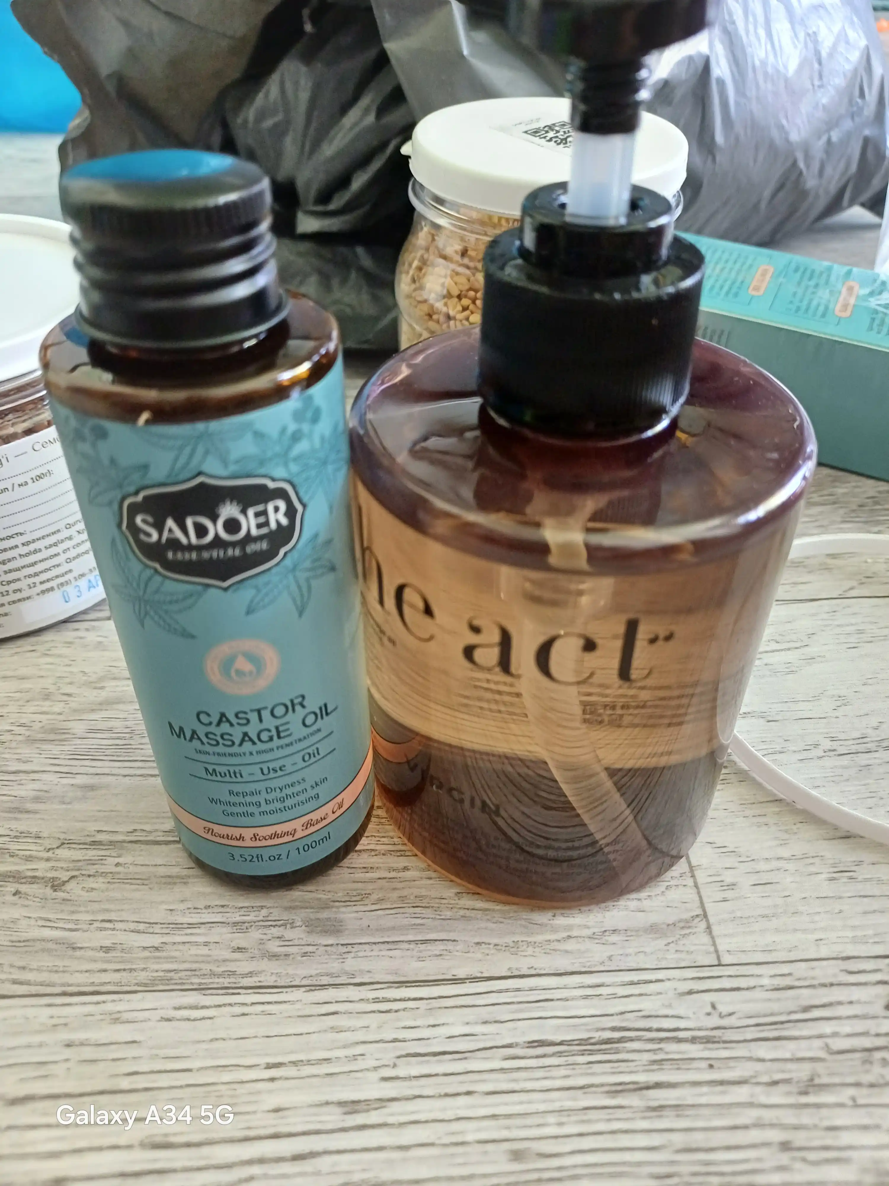 Tana va sochlar uchun universal massaj moyi, 100 ml