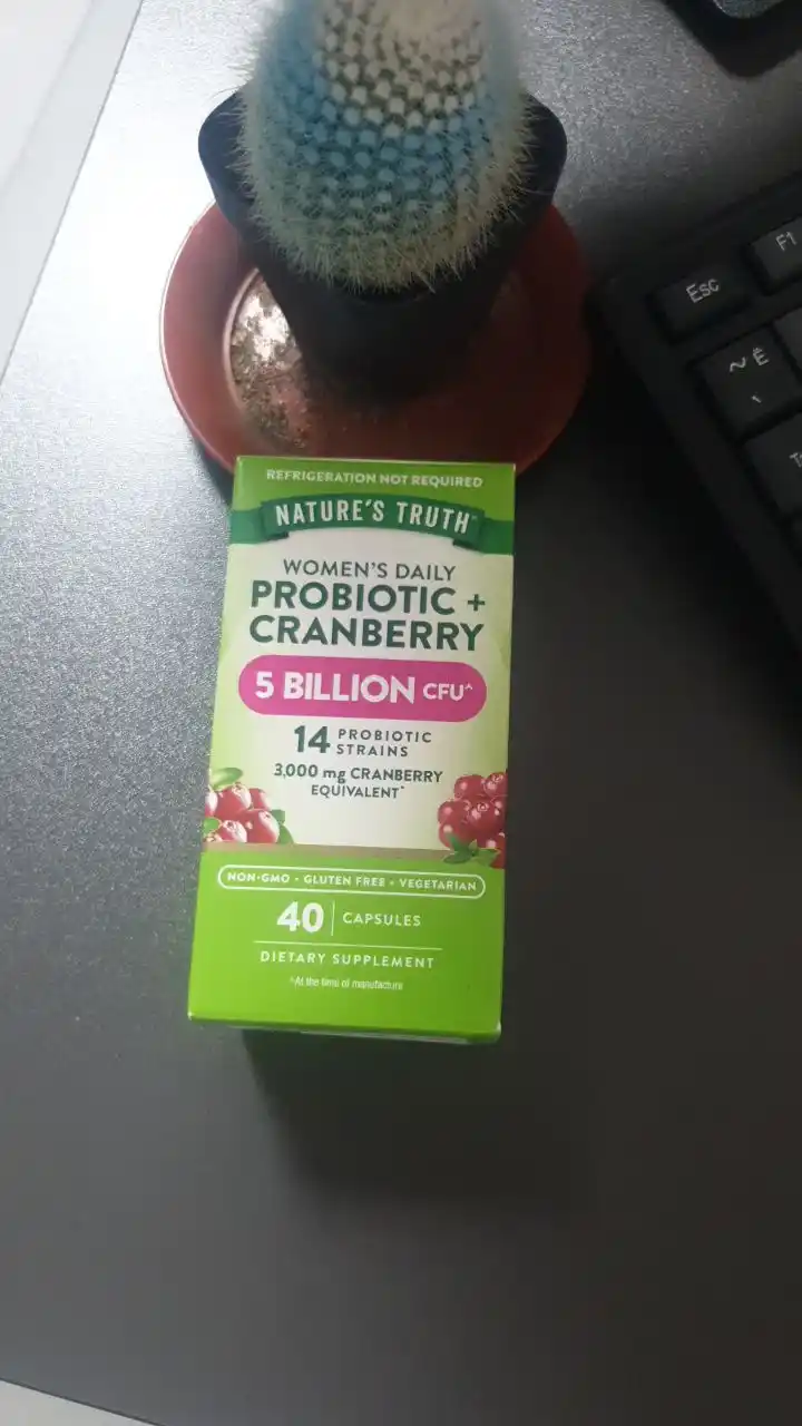 Nature's Truth Пробиотики для женщин (Probiotics) + Клюква, 5 млрд КОЕ