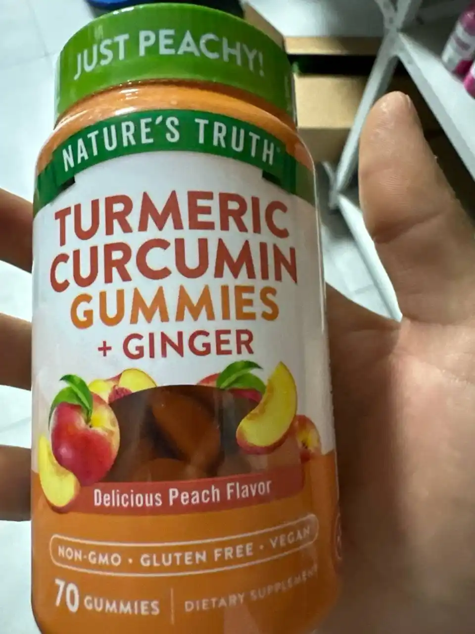 Nature's Truth Куркума и Имбирь (ginger) жевательные витамин для иммунитета, 70 шт