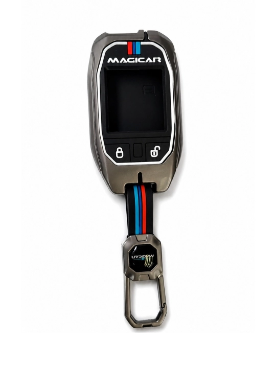 Чехол для пульта Magicar 908 силикон, металл, карбон
