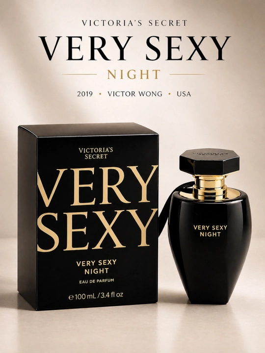 Victoria's Secret, VERY SEXY NIGHT, парфюмерная вода, элегантный женский парфюм, 100 мл - 
