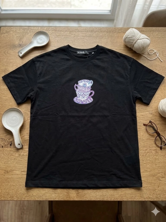 Женская футболка oversize,черная и белая, базовая женская футболка, модная футболка - 