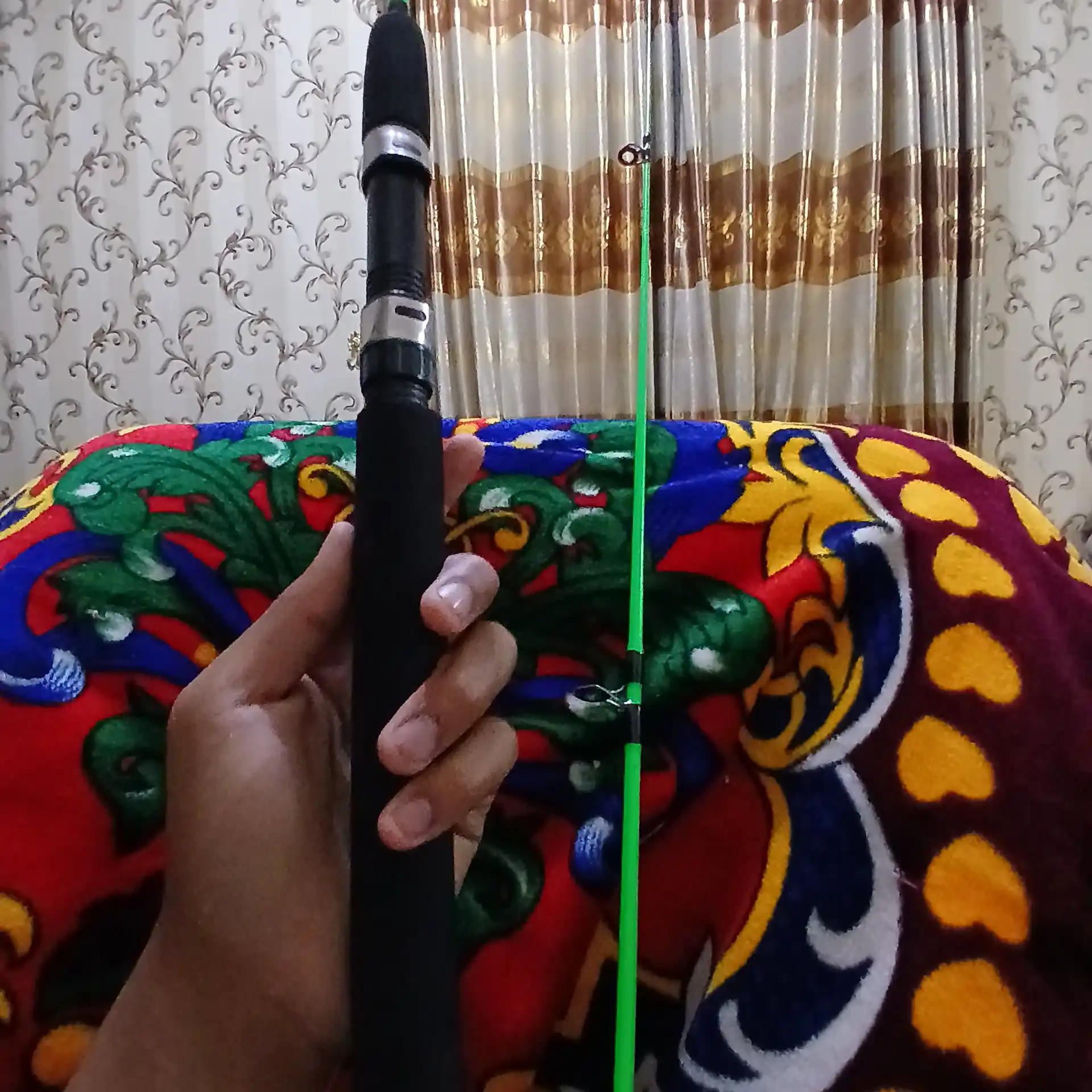 CROCODILE spinning qarmog‘i 100-250 g fiberglassdan yasalgan kuchli baliq ovlash qarmog‘i