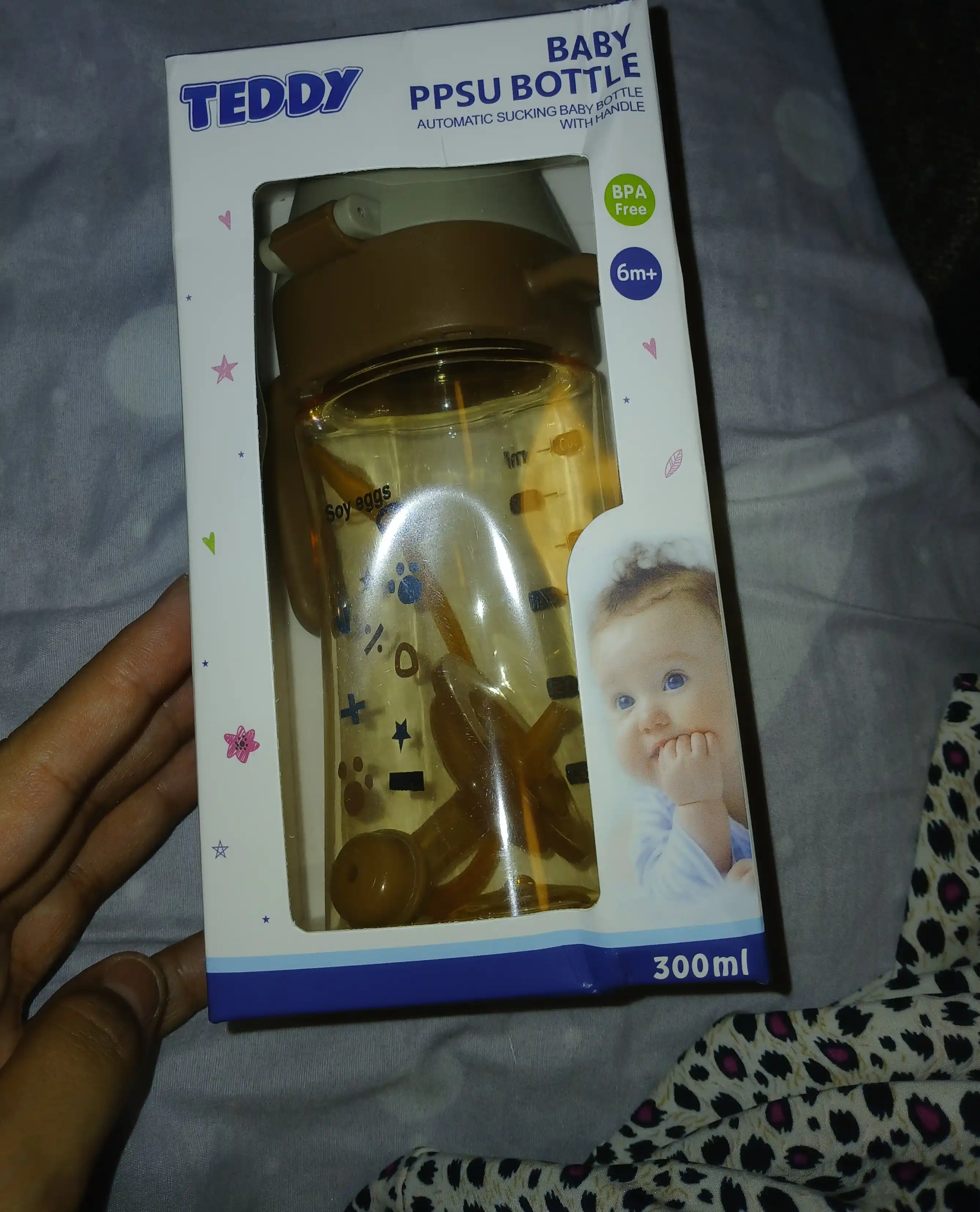 3 oylikdan 6 yoshgacha bo‘lgan bolalar uchun bolalar butilkasi, DouDaner, antikolik
