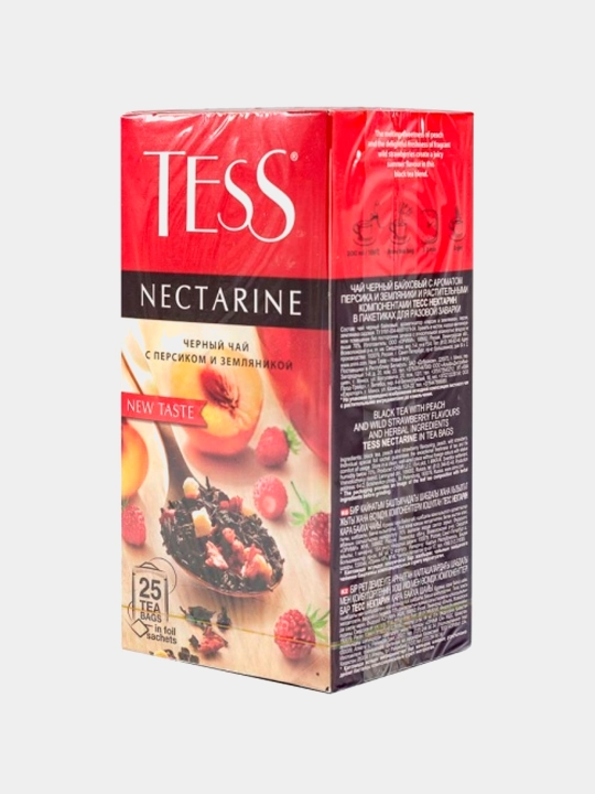 Чай черный Tess Nektarin, 1.5 гр х 25 пакетиков