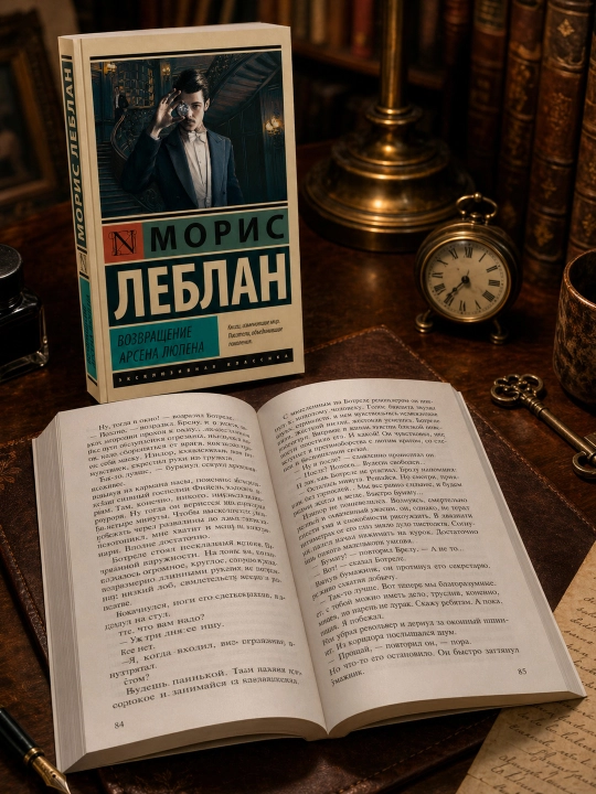 Возвращение Арсена Люпена. Леблан Морис