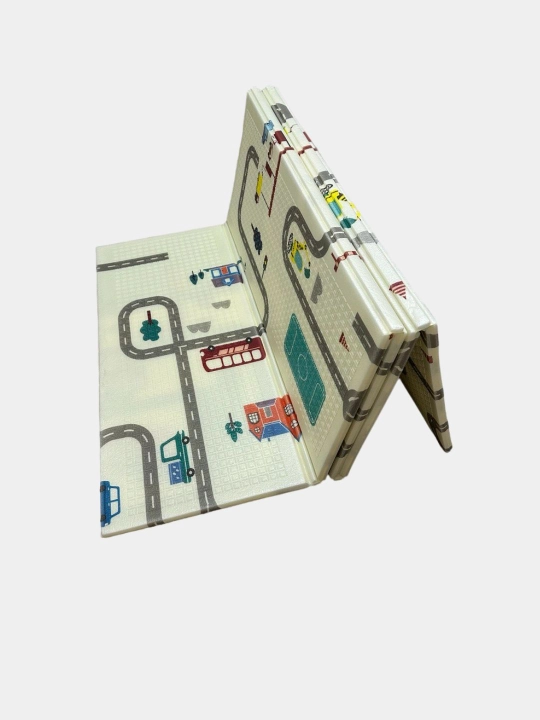 Складной детский игровой коврик развивающий, мягкий коврик для детей