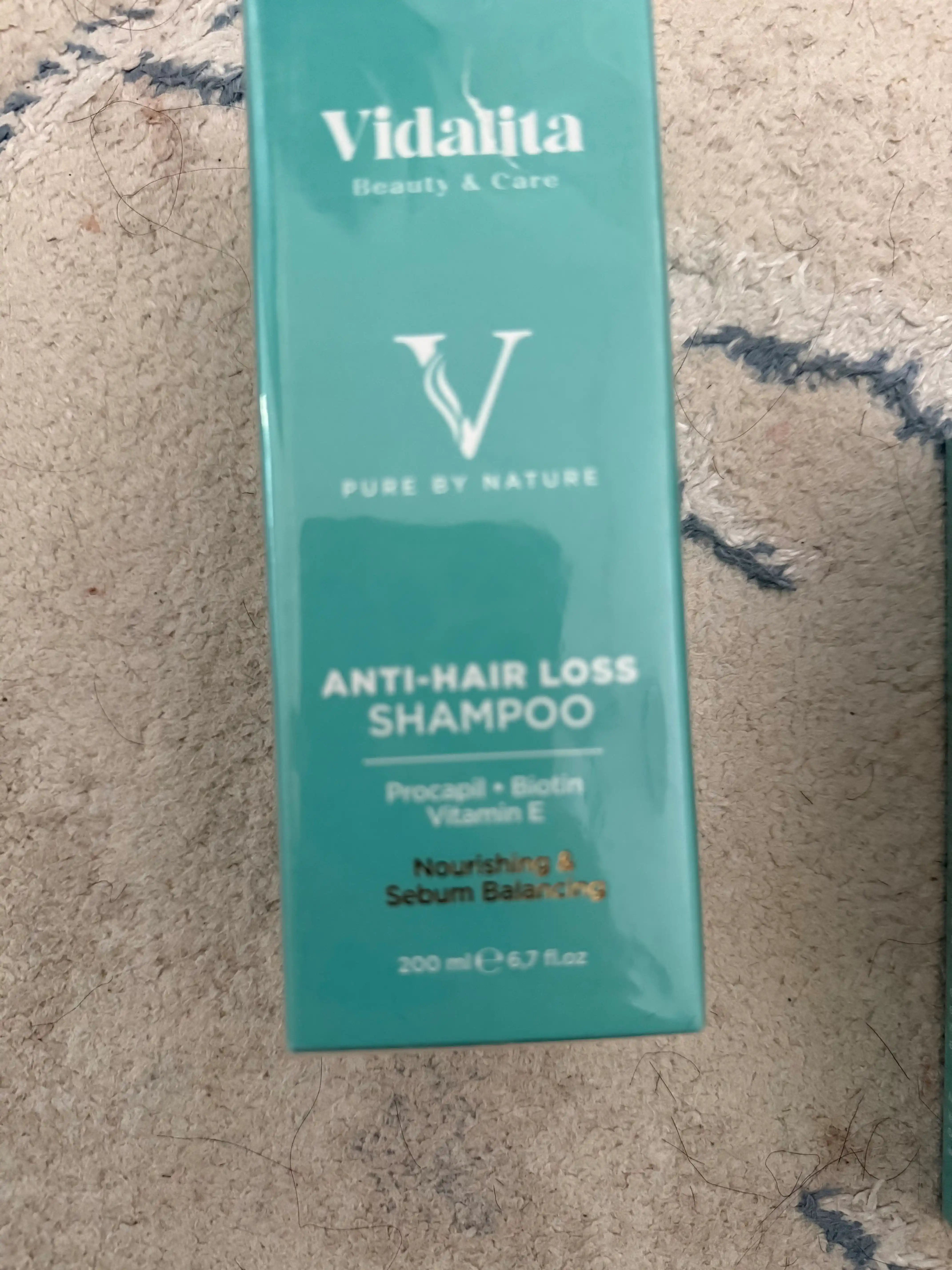 VIDALITA ANI soch to‘kilishiga qarshi shampuni, 200 ml