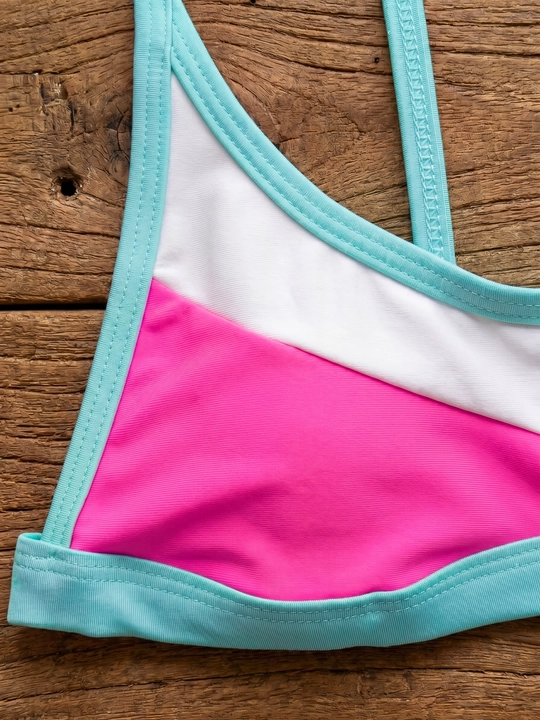 Ayollar bikinisi stringi trusikli, alohida cho‘milish kiyimi, retro uslubda