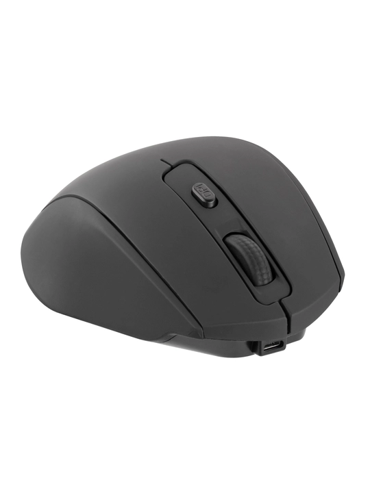 2E MF2010 simsiz sichqoncha, 400mA/soat, Soft Touch, 1600 DPI, 6 tugma, USB 2.0