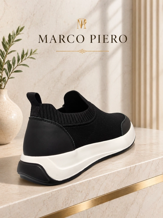 Marco Piero - tabiiy teridan erkaklar sliponi, elegant Italiya dizayni namunasi