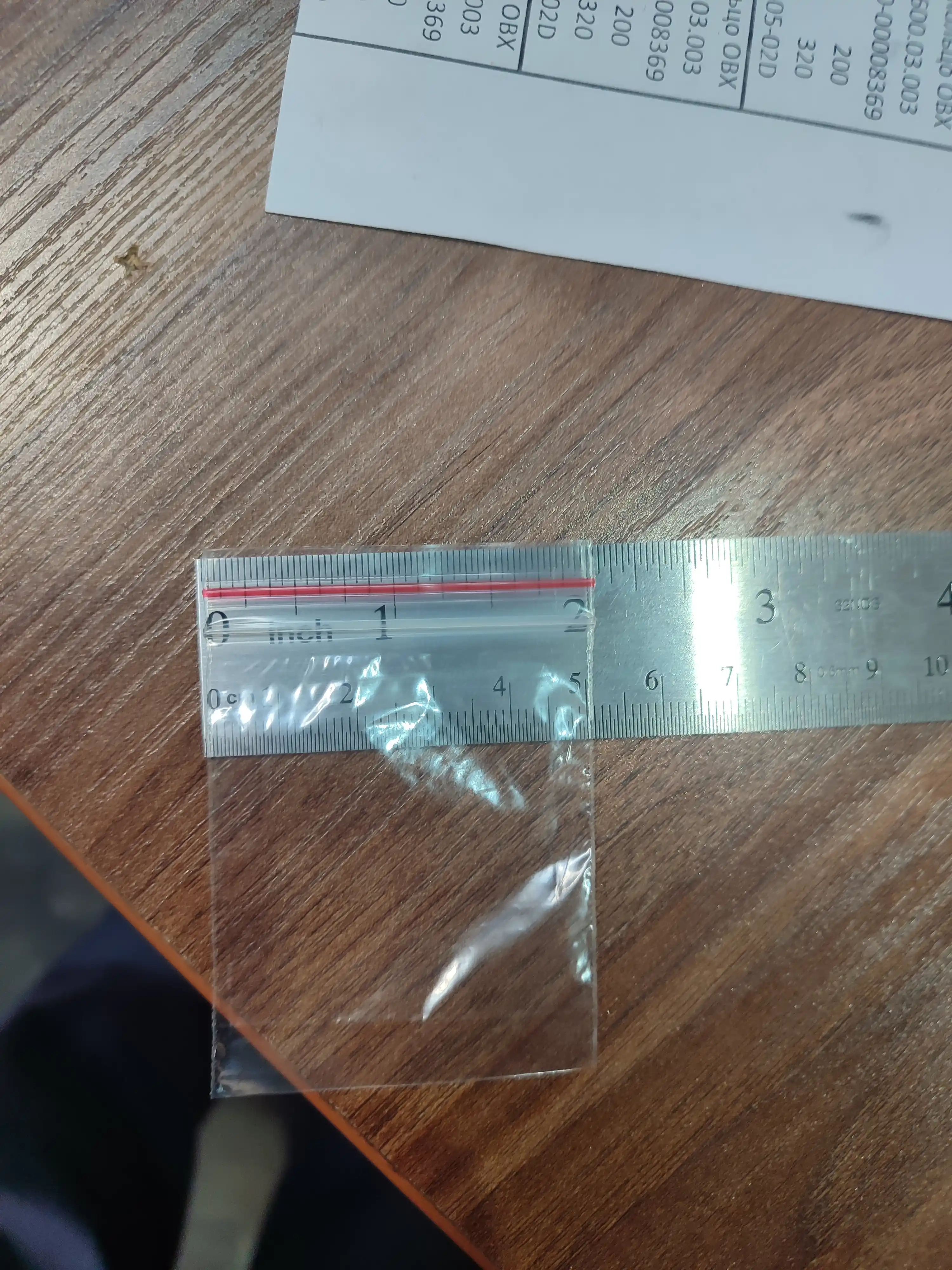 Zamokli paketlar Zip-lock, 100 dona