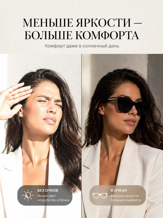 Ayollar uchun quyoshdan himoya ko‘zoynak, zamonaviy kvadrat ko‘zoynak, moda ko‘zoynak