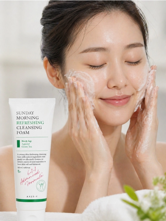 AXIS-Y Sunday Morning Refreshing Cleansing Foam Пенка для умывания 120 мл мягкое очищение